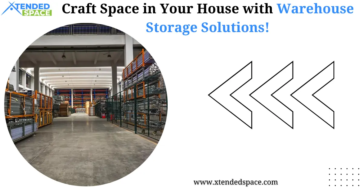 Craft Space In House With Warehouse Storage Solutions