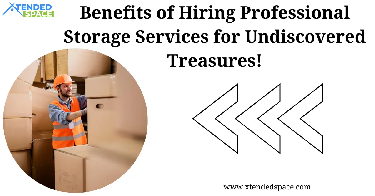 Benefits Of Hiring Professional Storage Services For Undiscovered Treasures