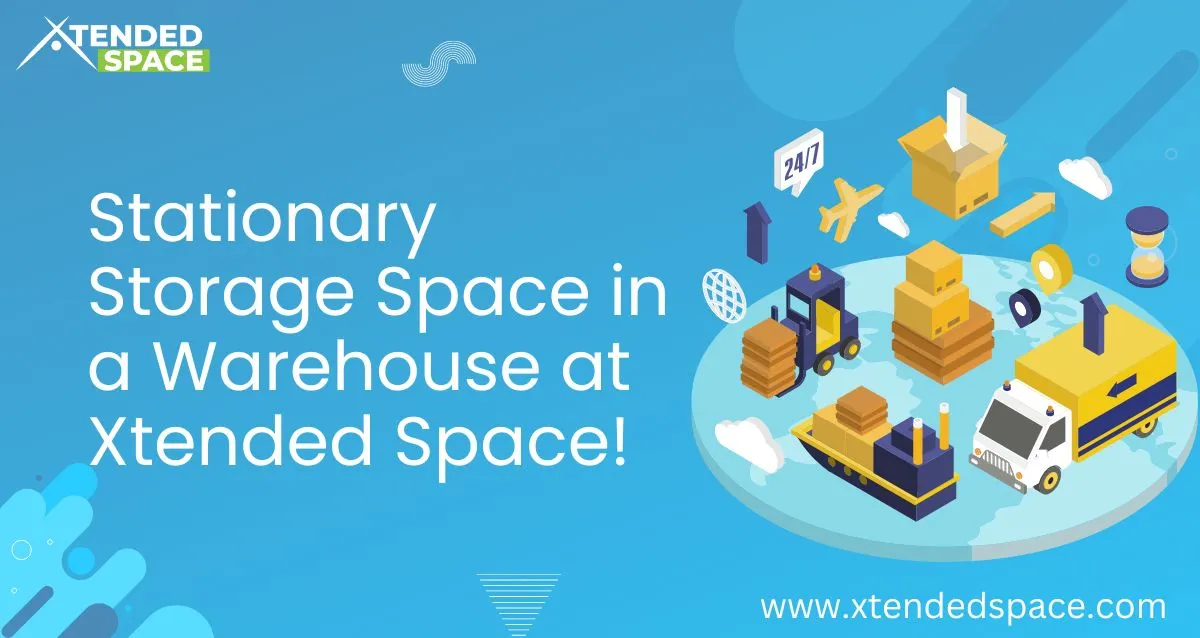 Stationary Storage Space In A Warehouse At Xtended Space!